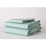 Twin Irregular T-180 Fitted Sheet - Seafoam