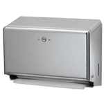 Mini C-Fold/Multifold Paper Towel Dispenser - Chrome