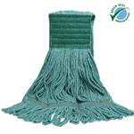 Wide Band Blue Loop End Blended Mop