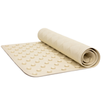 16 x 28 Rubber Gripping Bathmat -Ecru