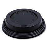 Hot Cup Lid, Fits 8 oz Hot Cup, Black, 1,000/Carton