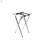 31" Metal Tray Stand- Chrome