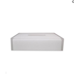 Flat/Rectangular Tissue Box Cover- Snow Collection