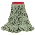 Super Stitch Blend Mop Head, Cotton/Synthetic, Green, Large