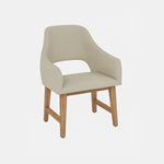 Days Inn Dawn Scheme Activity Chair- Tan Vinyl