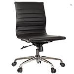 Black Ferrara Armless Task Chair